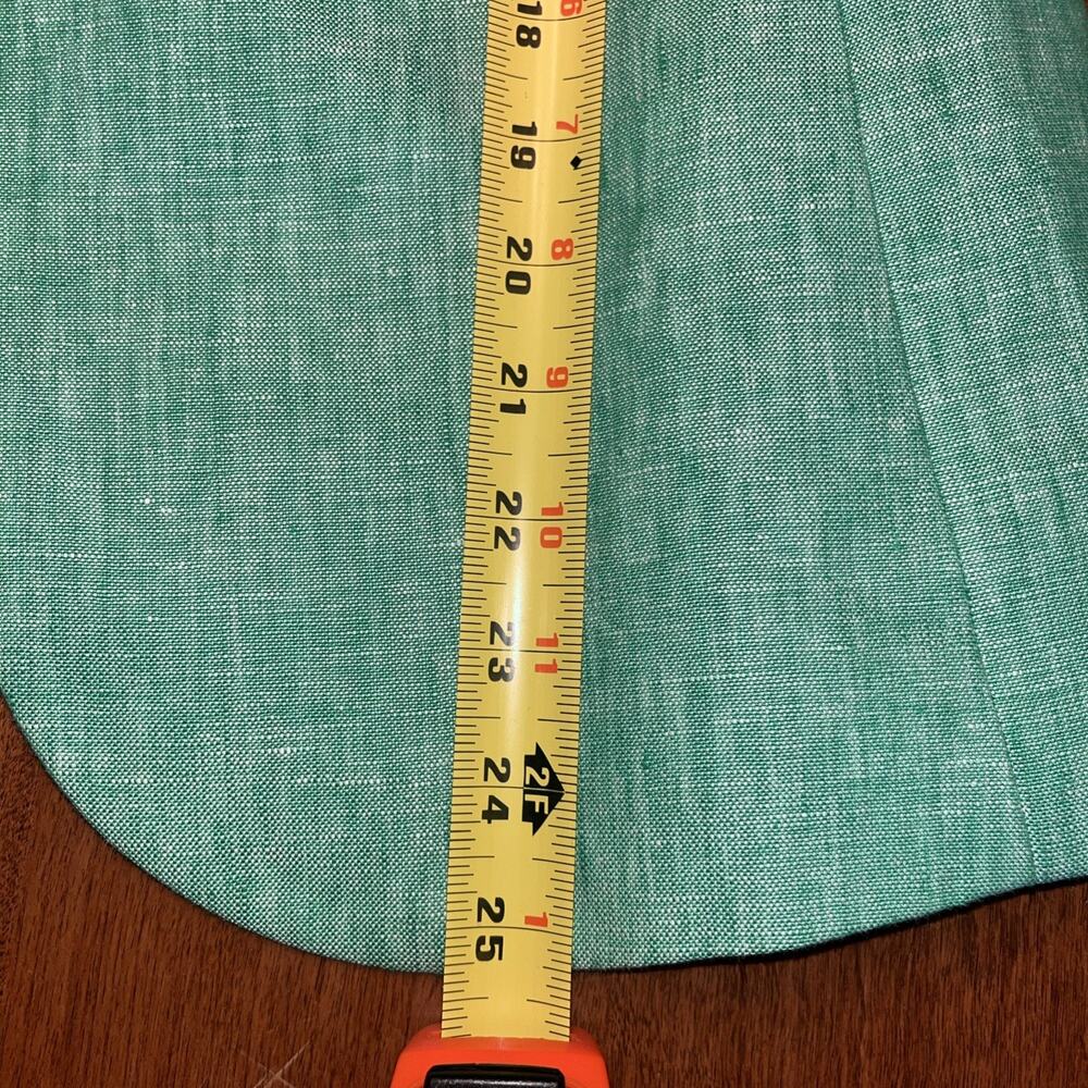 J Crew Jacket Womens 4 Green Blazer Campbell Linen Anchor Buttons - Picture 5 of 6